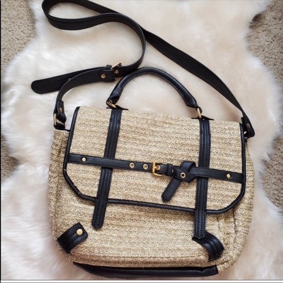 Rebecca Minkoff Handbags - Rebecca Minkoff R&EM Straw Purse